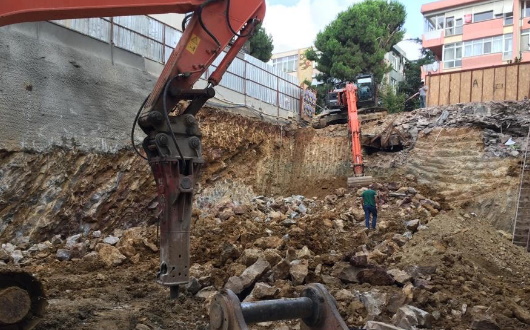 Tüm zeminlerde ve yüzeylerde temel açma işlemleri